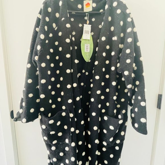 FARM Rio Black and White Polka Dot Sweater - Picture 4 of 5